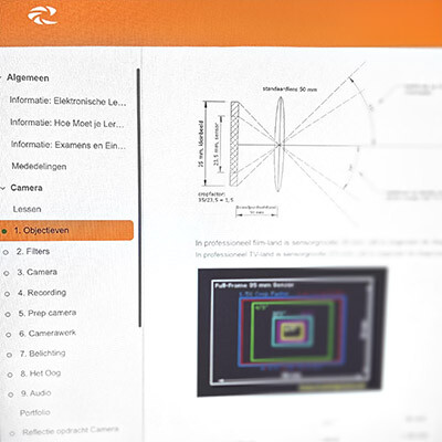 Toegang tot online leeromgeving van het Cameracollege